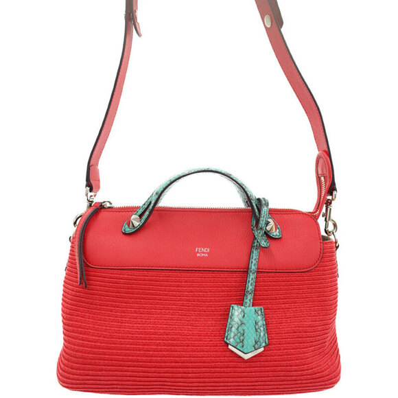 Fendi By the Way Leather Shoulder Bag - Picture 1 of 9